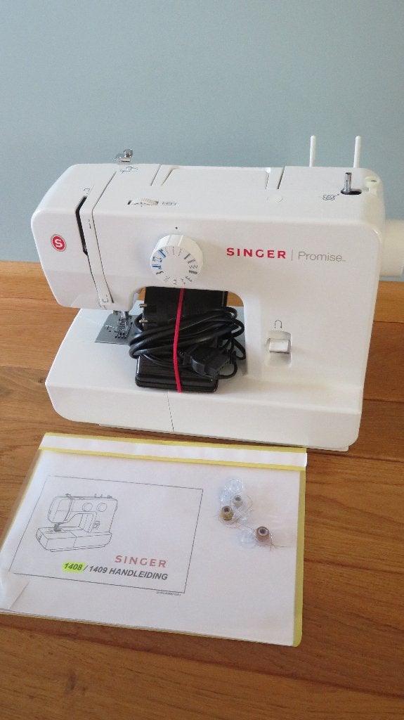 Singer Promise 1408 Naaimachine met Handleiding, Ophalen, Zo goed als nieuw, Naaimachine, Singer