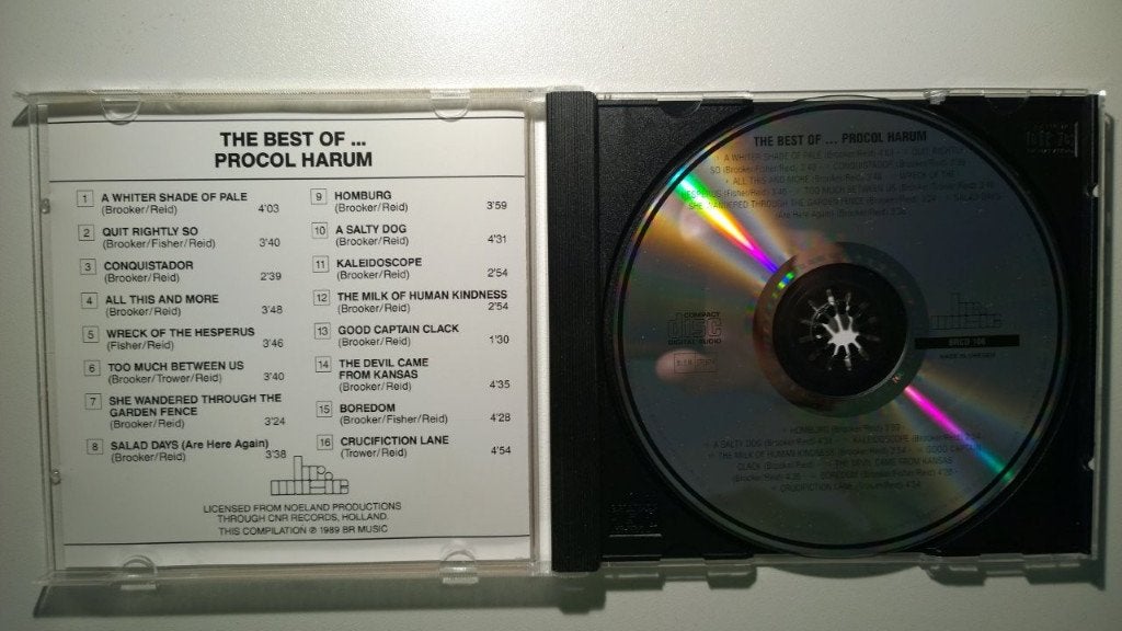 Procol Harum - The Best Of... Procol Harum, Ophalen of Verzenden, Zo goed als nieuw, Poprock, Album