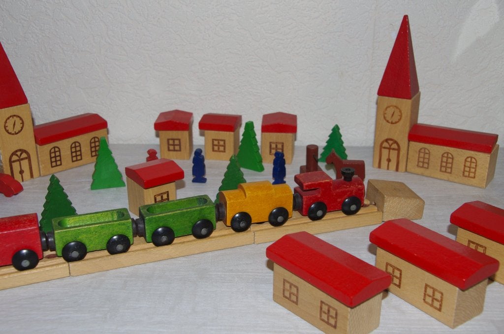 Houten treinbaan, Ophalen, Gebruikt, Overige typen