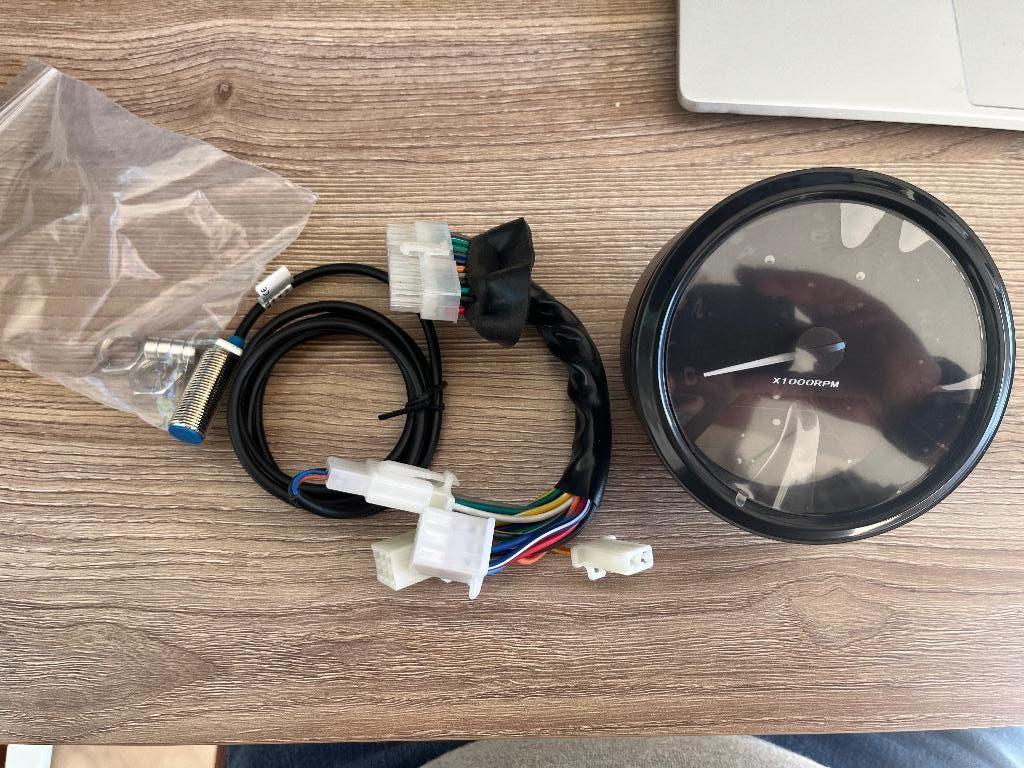 Universele snelheidsmeter motor LCD scherm, Ophalen, Nieuw