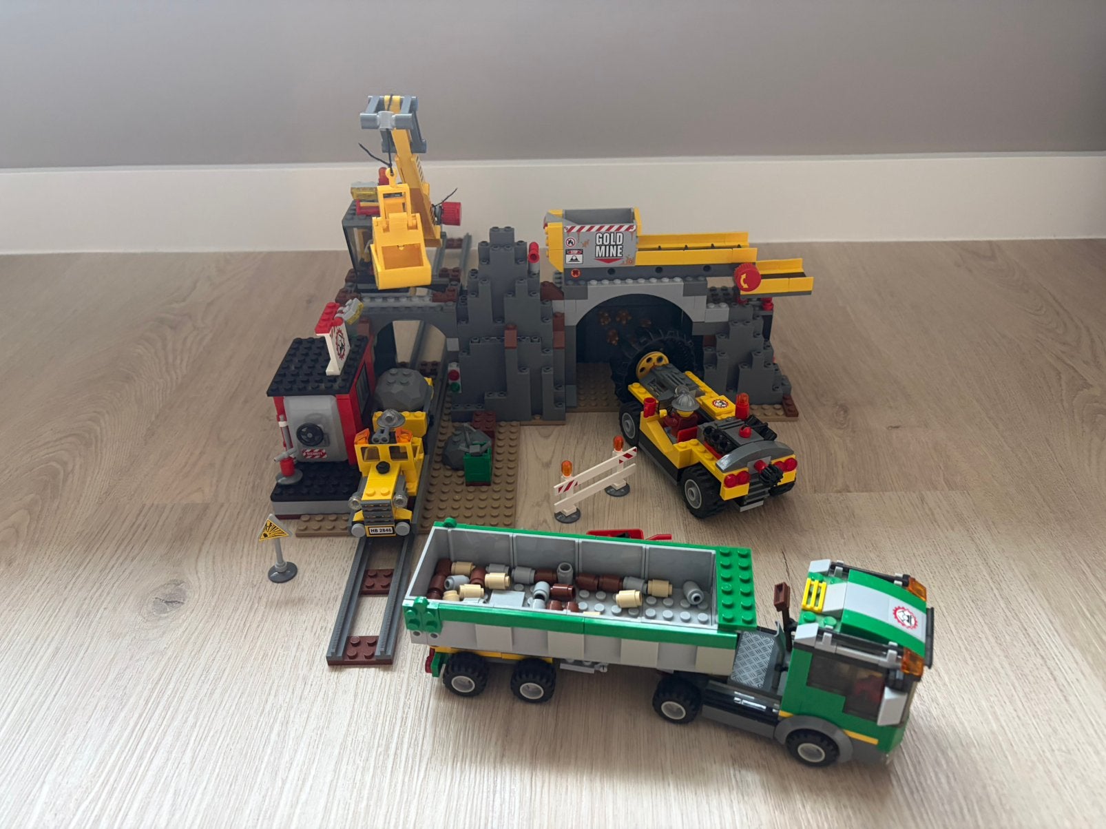 Lego city mine 4204, Inclusief minifiguren, City, Lego, Ophalen of Verzenden