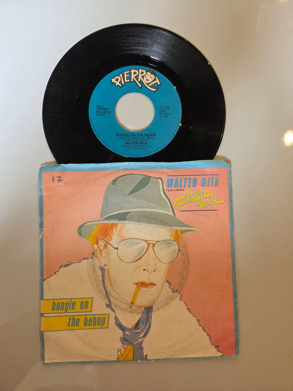 Walter Nita - Boogie on the bebop, Cd's en Dvd's, Vinyl Singles, Ophalen of Verzenden, Gebruikt, 7 inch, Pop