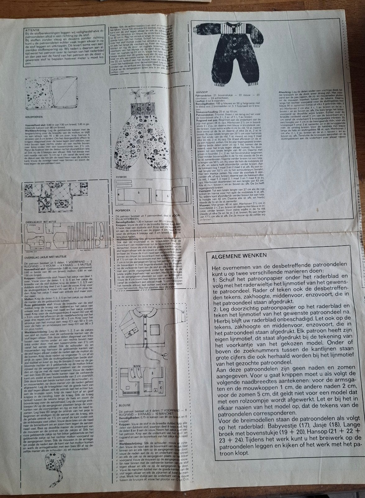 Vintage Kinderen Raderblad Naaipatronen Augustus 1986, Ophalen of Verzenden, Gebruikt, Kind