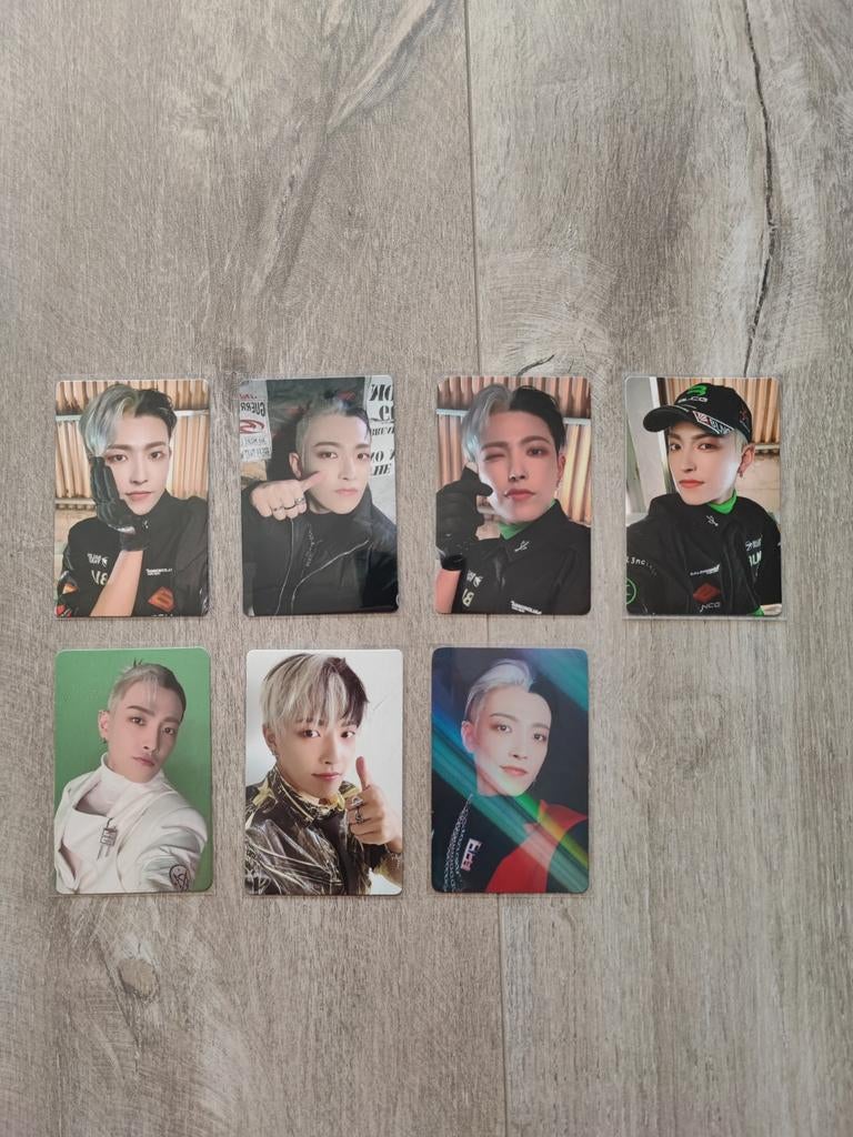 Ateez Hongjoong photocards (lees beschrijving), Verzamelen, Muziek, Artiesten en Beroemdheden, Ophalen of Verzenden, Zo goed als nieuw
