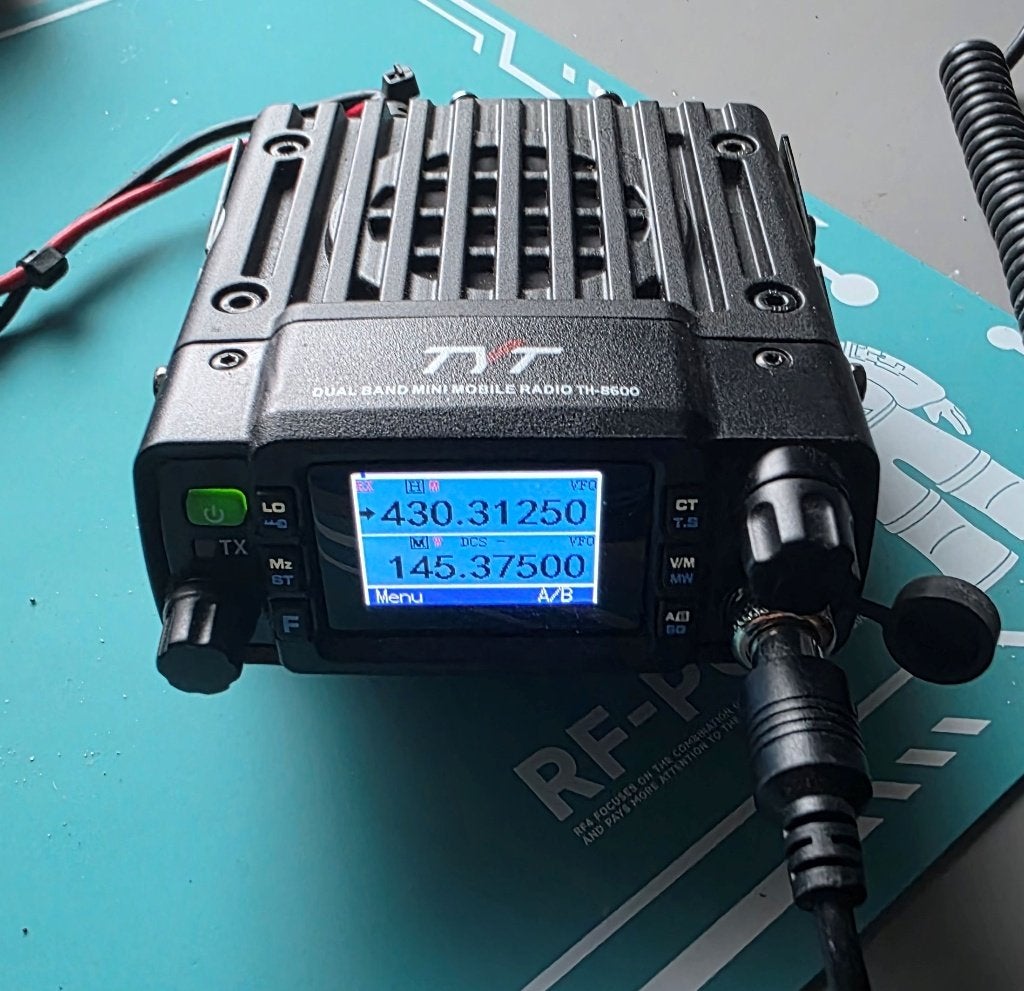 TNY TH-8600 Dualband Transceiver, Telecommunicatie, Ophalen, Zo goed als nieuw, Zender en Ontvanger