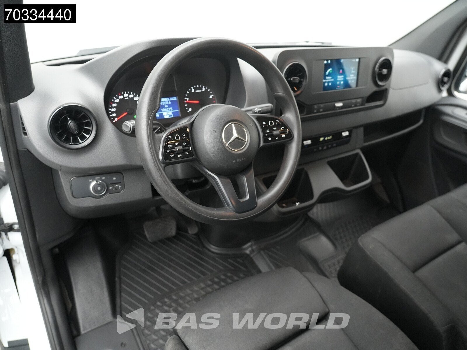 Mercedes Sprinter 319 CDI Automaat Dubbele Cabine L3H2 3,5t, Automaat, Stof, Gebruikt, Euro 6