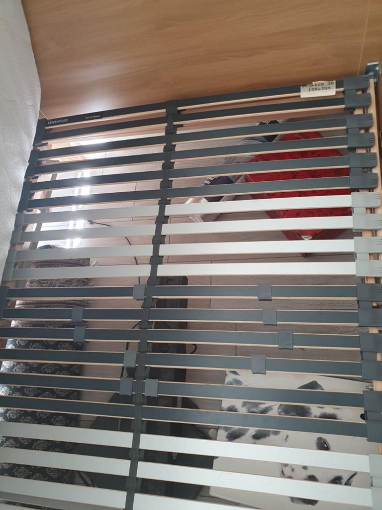 Bedframe 200cm x 130cm, Ophalen, Twijfelaar, 120 cm, 200 cm