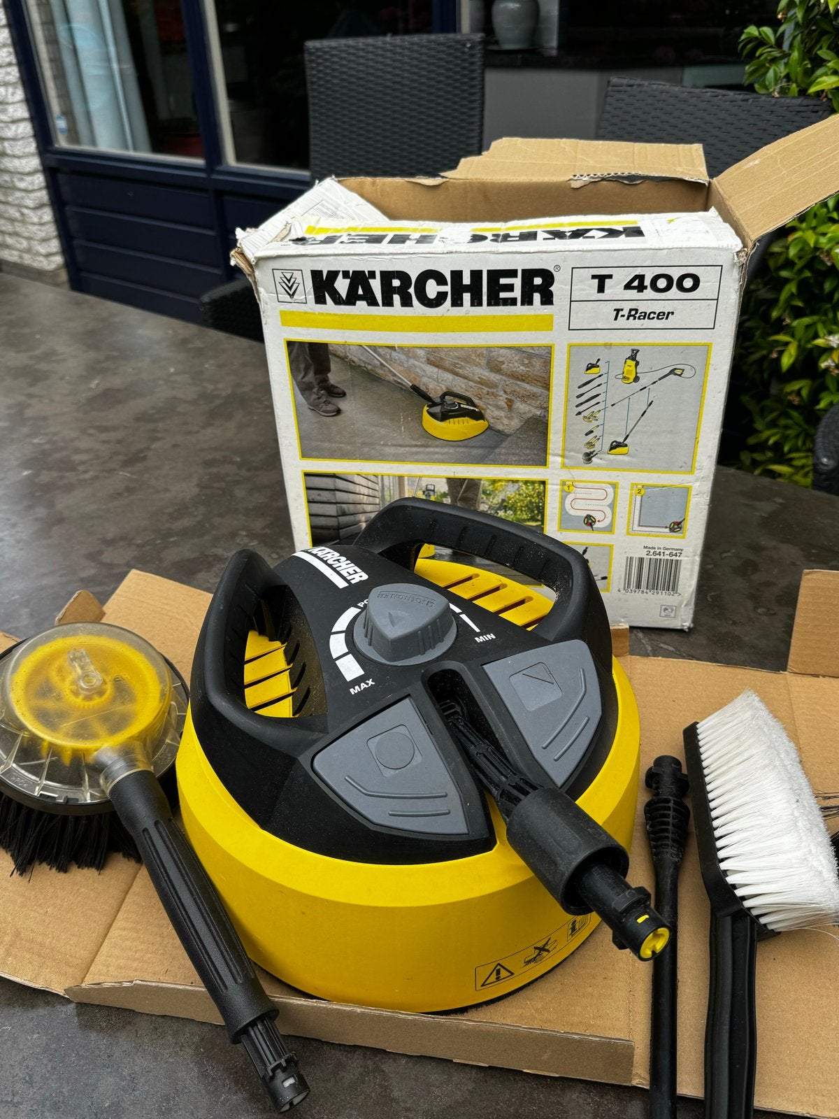 Kärcher T-Racer T 400 met diverse borstels, Ophalen, Gebruikt, Overige typen