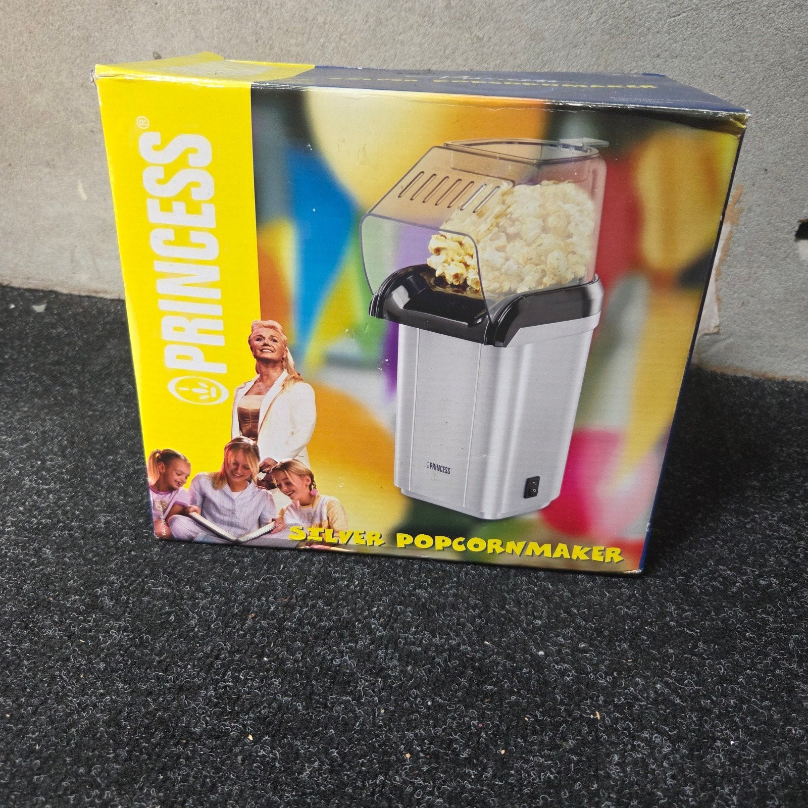 Princess Popcornmaker - Zilver, Ophalen of Verzenden, Zo goed als nieuw