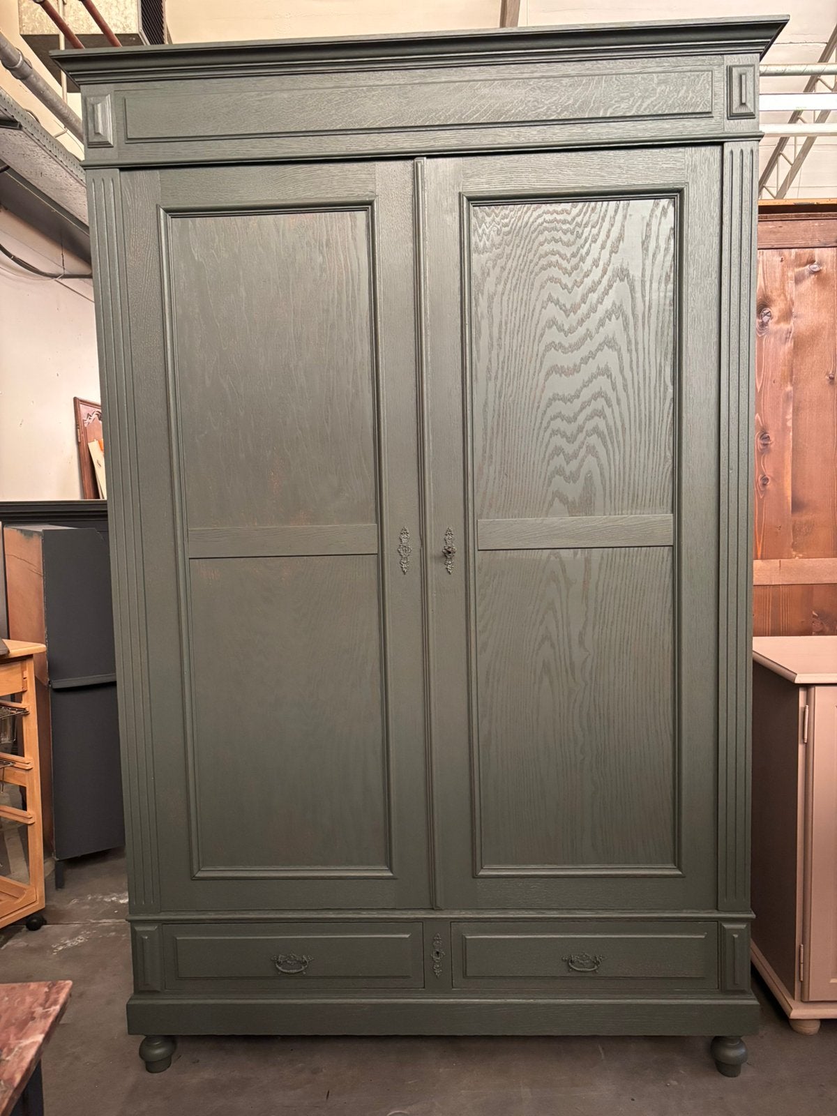 Brocante kledingkast, Studio Larilo, 100 tot 150 cm, 200 cm of meer, Studiolarilo@gmail.com