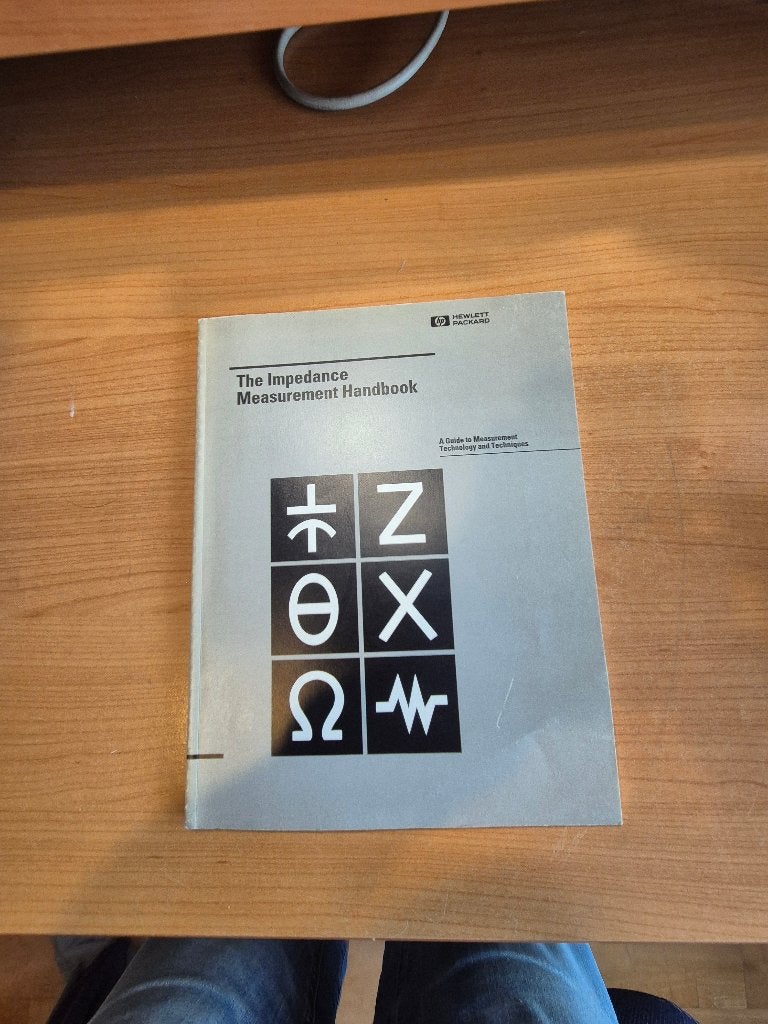 HP Impedance Measurement Handbook – HP Agilent, Verzenden, Gelezen, Elektrotechniek