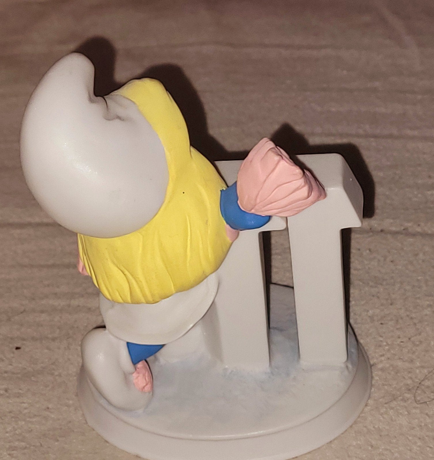 Top Smurfin Smurfette 11 Birthday beeldje porselein W.Berrie, Ophalen, Zo goed als nieuw, Smurfin, Overige typen
