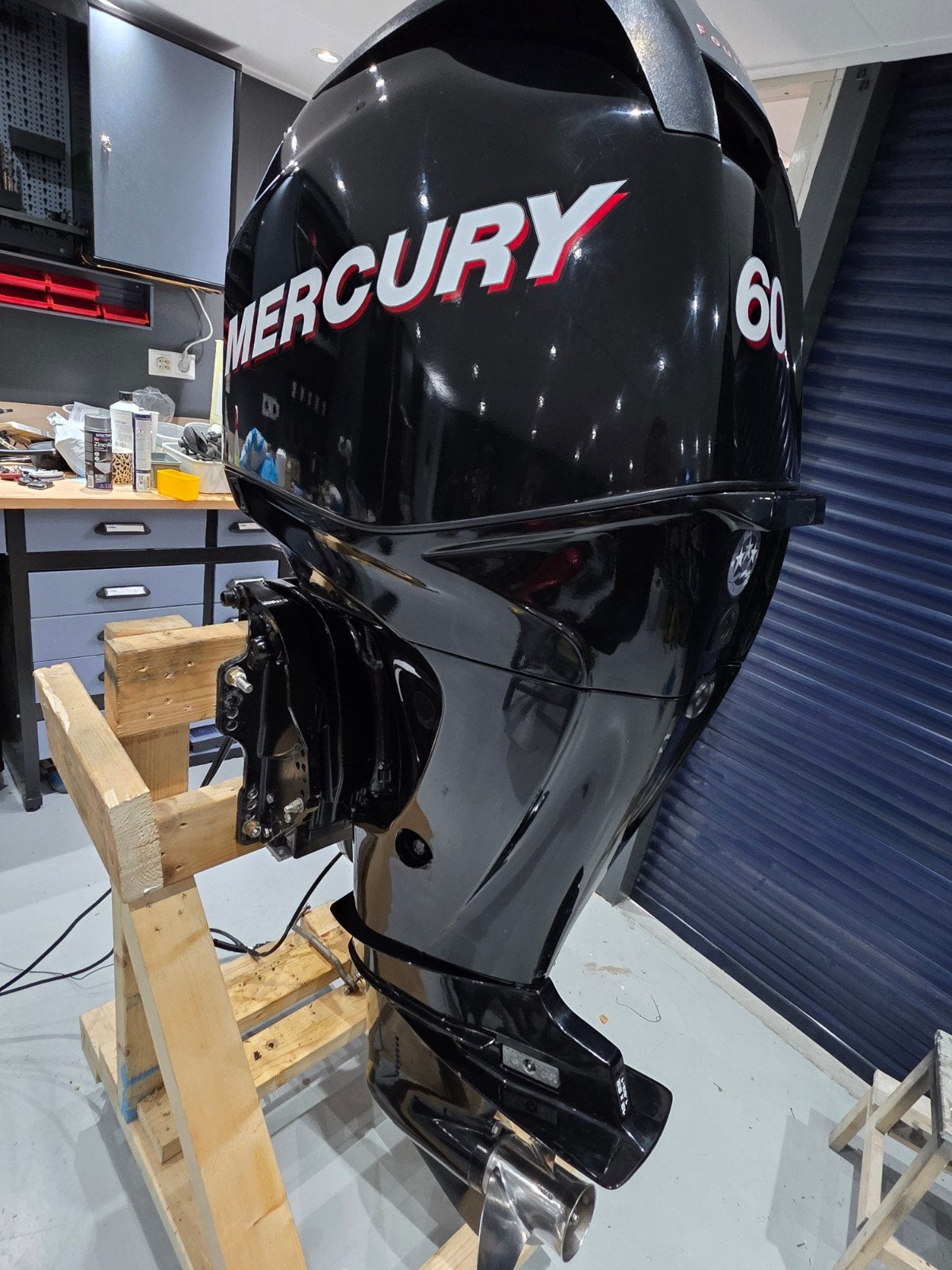 Supermooie Mercury F60 met extreem weinig draaiuren, Watersport en Boten, Buiten- en Binnenboordmotoren, Ophalen of Verzenden