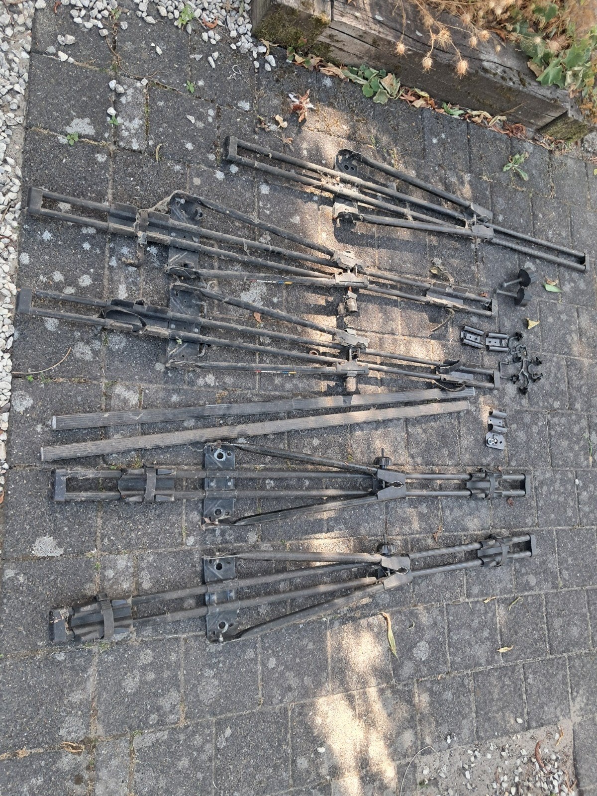 thule fietsendrager dak 5 stuks, Ophalen, Gebruikt, Dakdrager