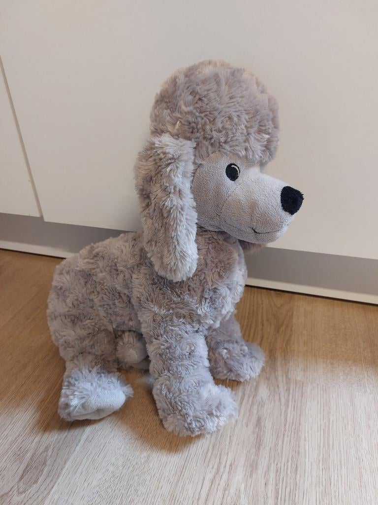 IKEA grijze poedel hond knuffel 38 cm gosig, Kinderen en Baby's, Speelgoed | Knuffels en Pluche, Ophalen of Verzenden, Hond
