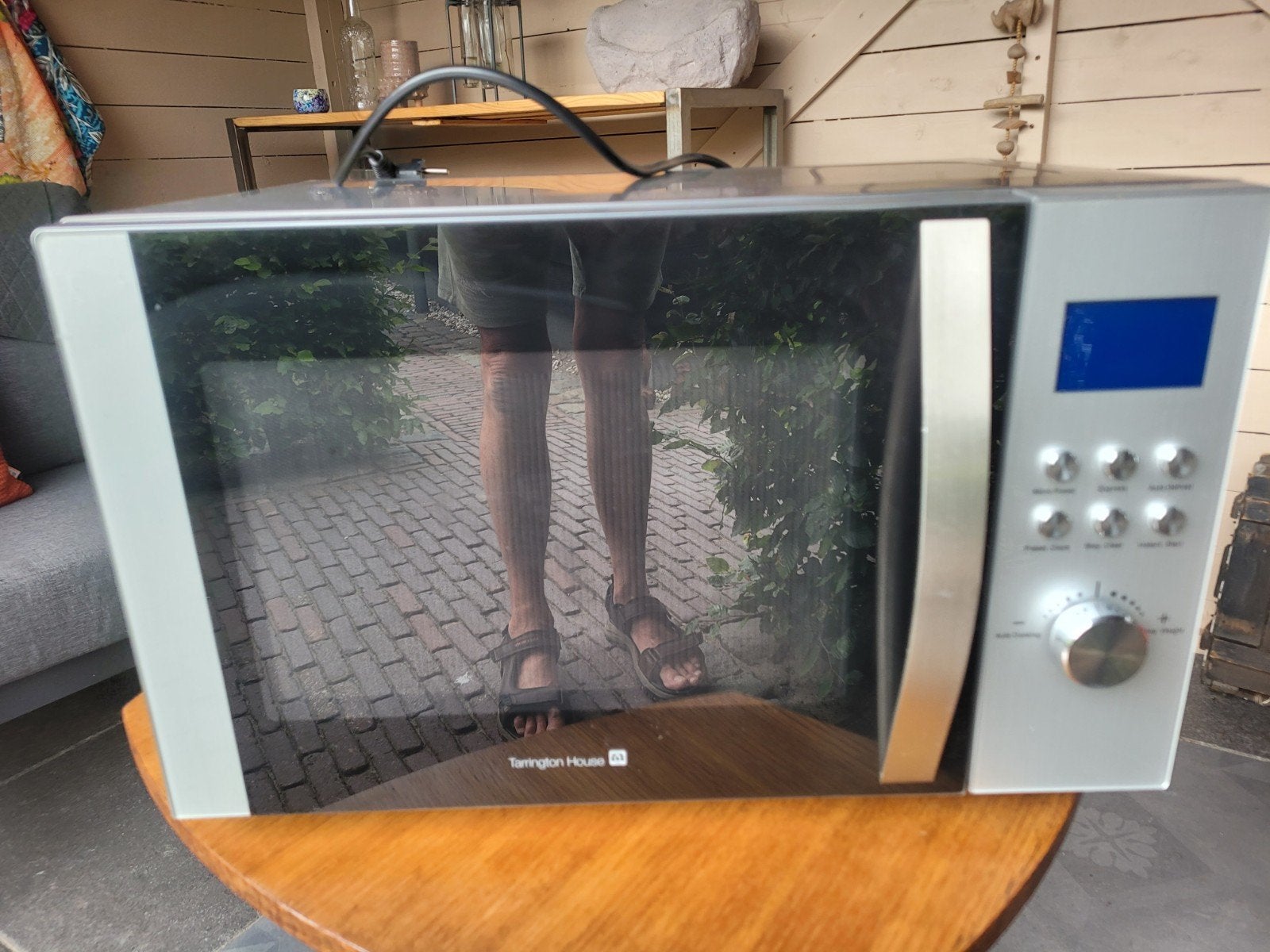 Tarrington House Combimagnetron - Zo goed als nieuw, Witgoed en Apparatuur, Magnetrons, Ophalen, Gebruikt, Hete lucht, Magnetron