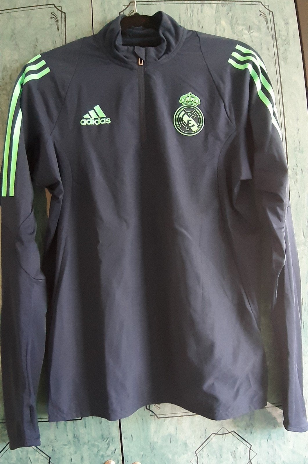 Adidas Real Madrid  trainingspak - Maat XS, Zwart, Ophalen of Verzenden, Zo goed als nieuw, Adidas