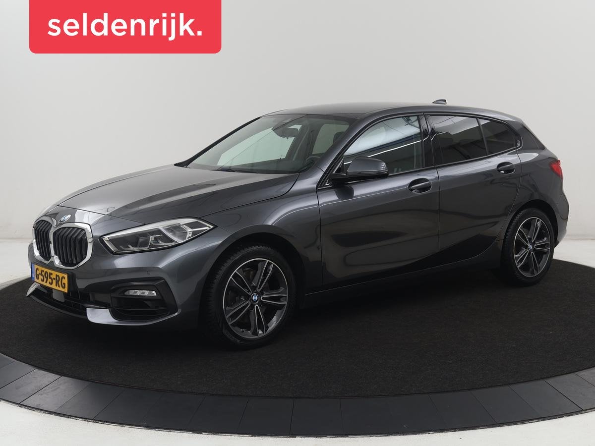 BMW 1-serie 118i Executive Edition Sport Line | Half Leder |, Auto's, Gebruikt, Origineel Nederlands, Bedrijf, Grijs