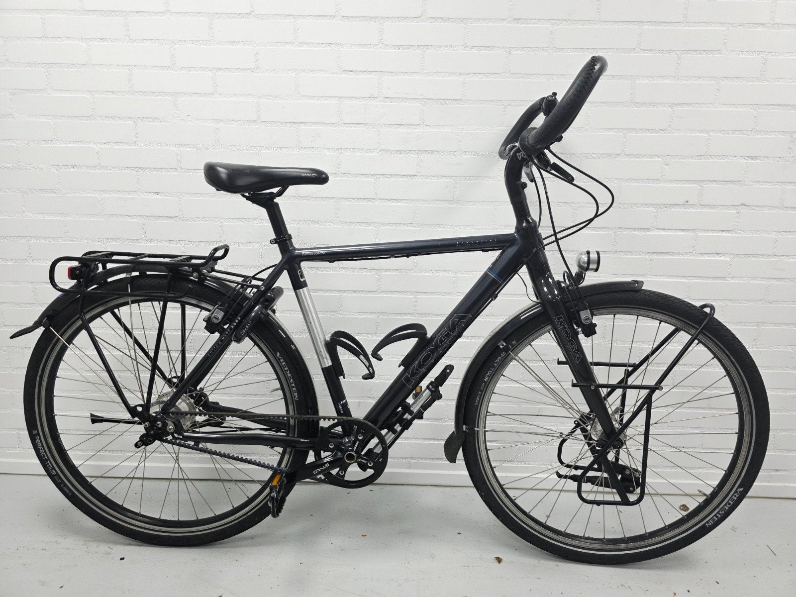 Koga Traveller Signature KS-TR28 Rohloff CDX riem rijklaar, Fietsen en Brommers, Ophalen, 28 inch, Gebruikt, 10 tot 15 versnellingen