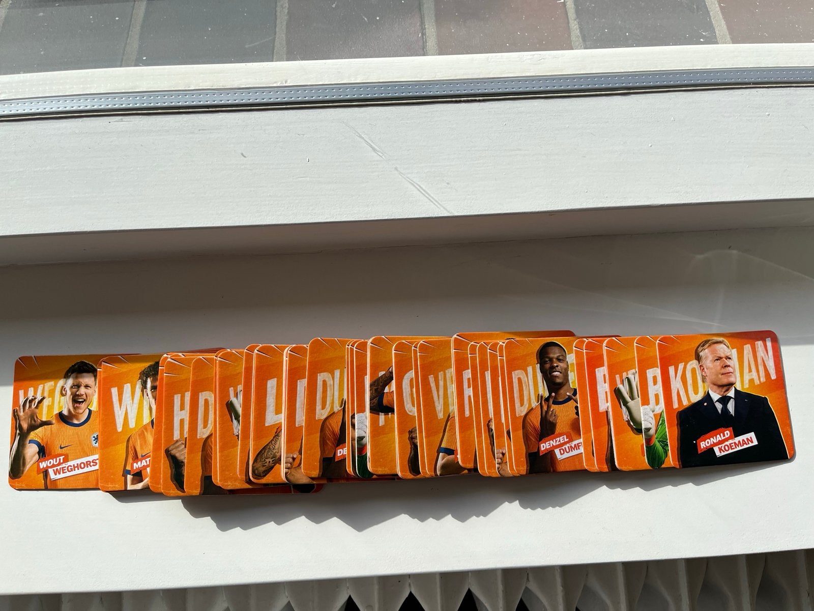 AH actie spelerskaart - complete set, Ophalen of Verzenden, Nieuw, Overige sporten, Poster, Plaatje of Sticker