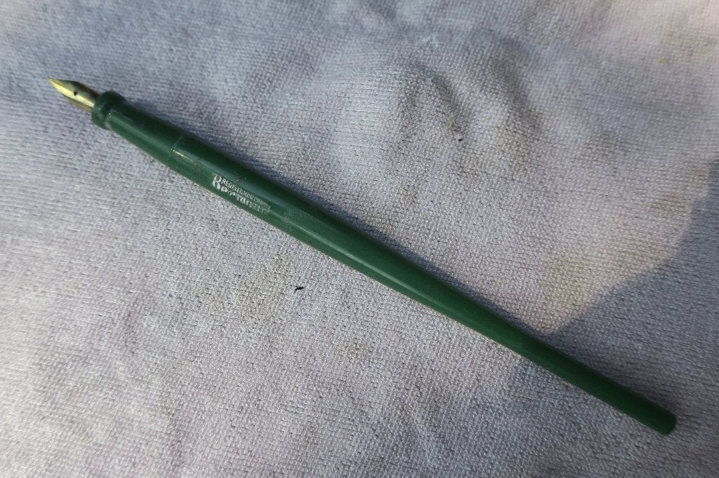Bermond dip-pen met  vaste feed en nib., Ophalen of Verzenden, Zo goed als nieuw, Balpen, Overige merken