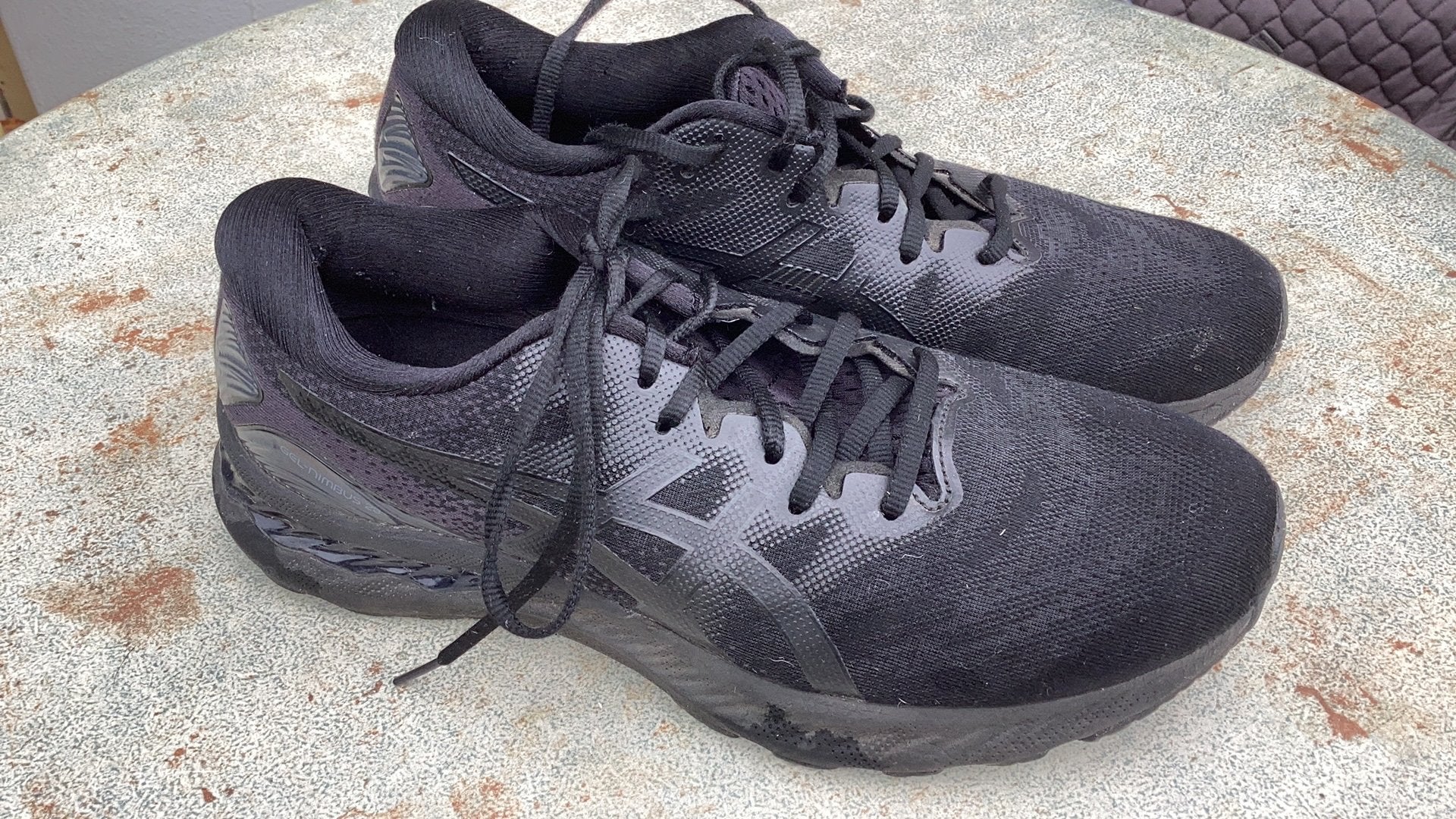 Asics Nimbus gel 23, maat 43,5, Sport en Fitness, Dansen, Ophalen of Verzenden, Zo goed als nieuw, Schoenen
