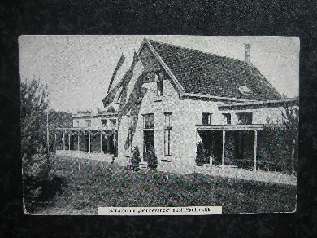 HARDERWIJK Sanatorium Sonnevanck Traj. Zwolle-Utrecht 1909, Ophalen of Verzenden, Voor 1920, Gelderland