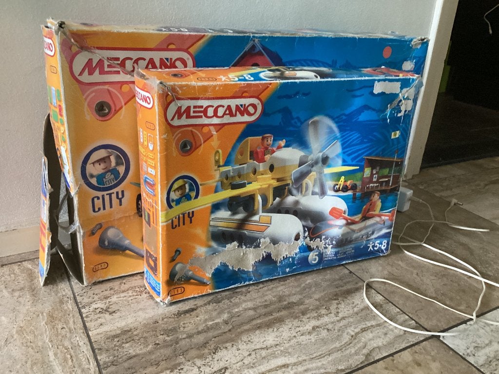 Meccano City Bouwdozen (2 stuks), Ophalen