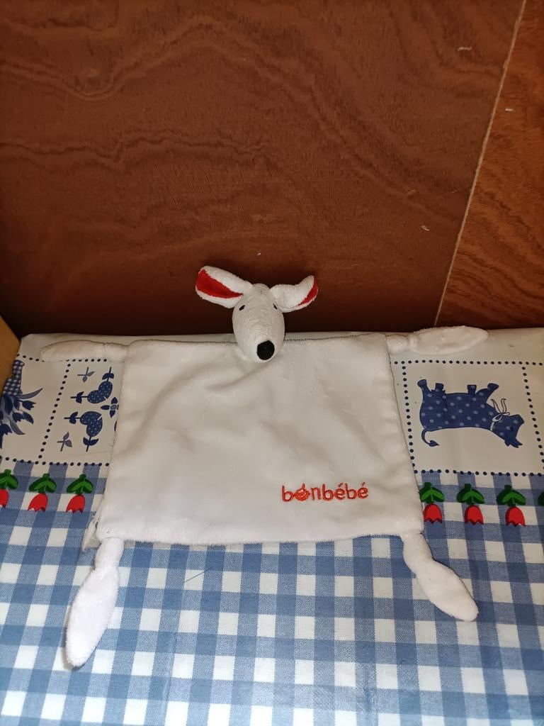 Bonbébé muis knuffeldoekje, Ophalen of Verzenden, Zo goed als nieuw, Overige typen