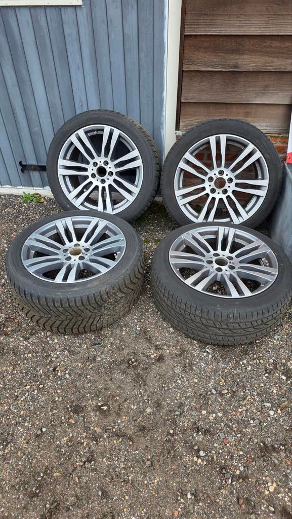 BMW E70 X5 Winterwielen 20 inch Styling 333M, Ophalen, Gebruikt, 275 mm, Banden en Velgen