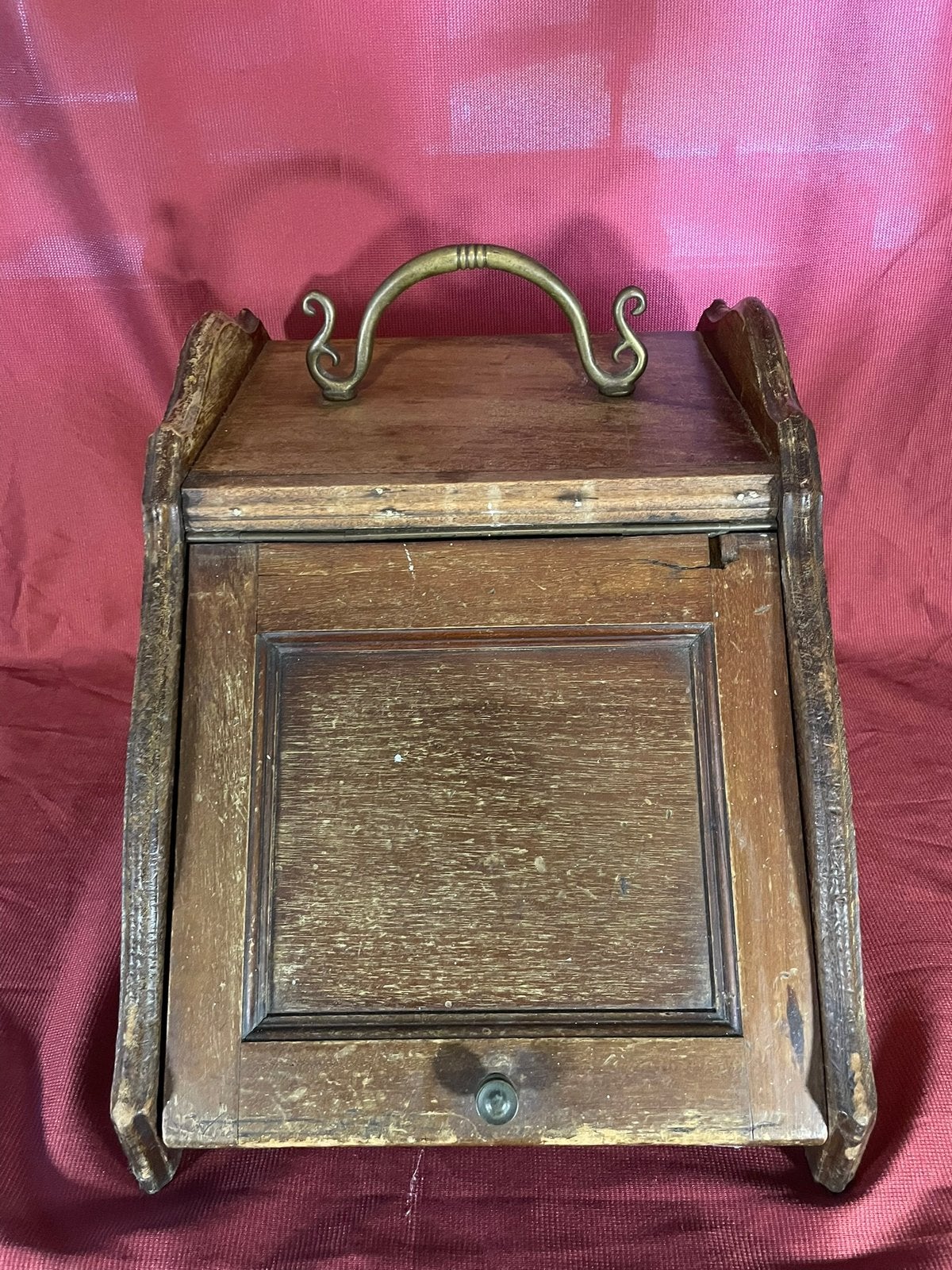 Houten kolen bak, Ophalen of Verzenden