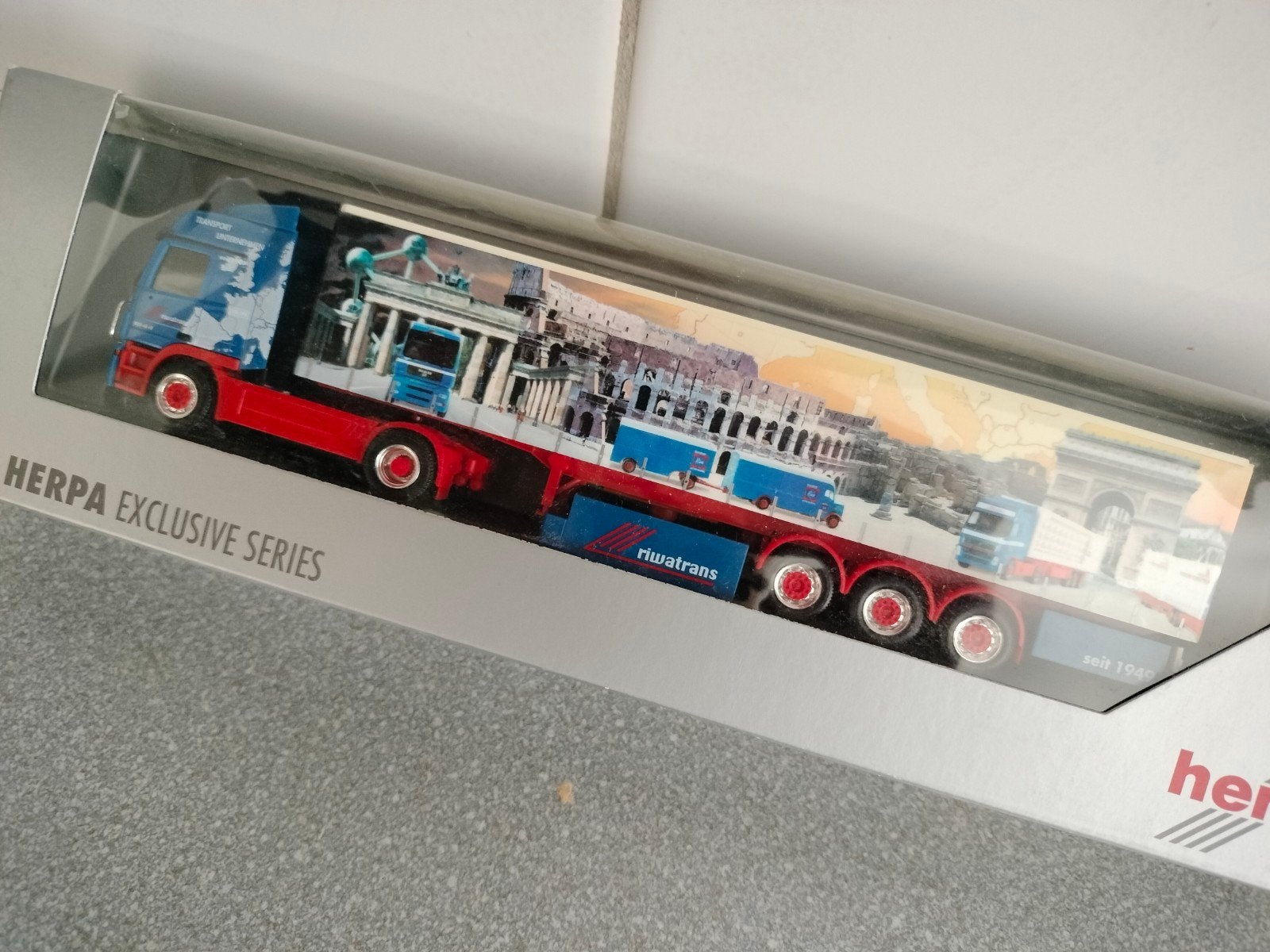 Herpa Exclusive Series HCC LKW 2005 Vrachtwagenmodel, Overige merken, 1:32 tot 1:50, Nieuw, Ophalen of Verzenden