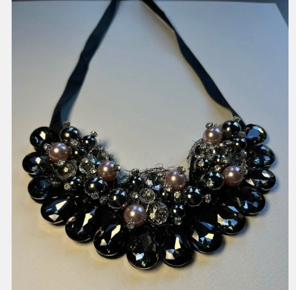 4 x mooie ketting bijzonder, kralen, pailletten, veren, Overige materialen, Ophalen of Verzenden, Zo goed als nieuw, X