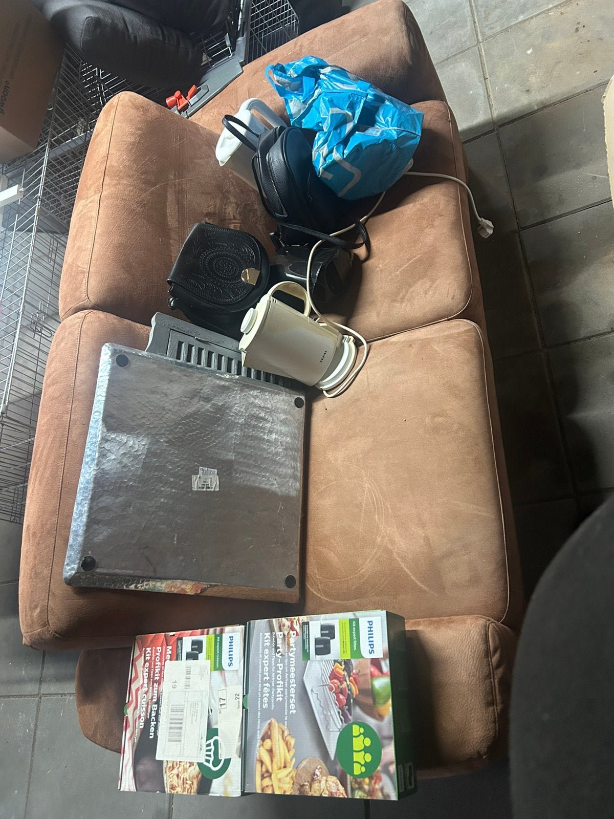 2 zits bank, Ophalen, Gebruikt, 250 GB, Met 1 controller