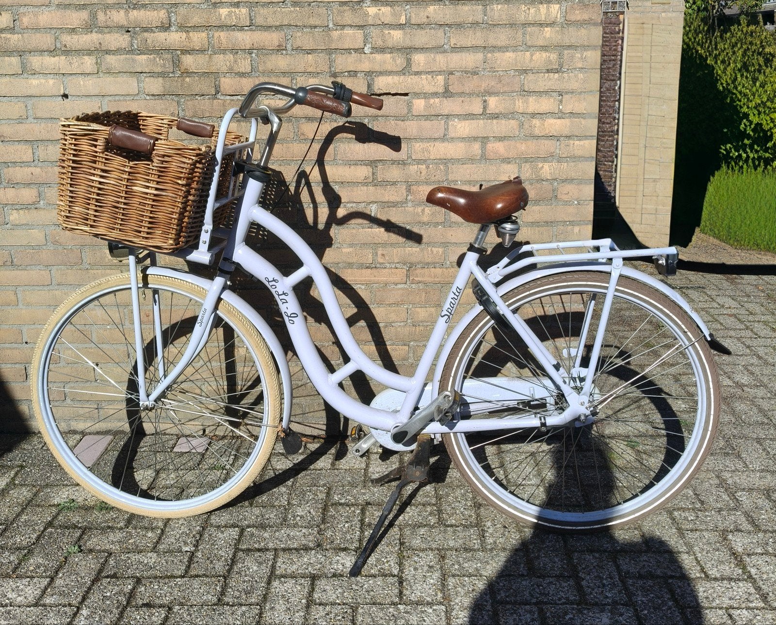 Sparta La La Jo damesfiets (kleur: lila), Ophalen, Terugtraprem, Sparta, Gebruikt