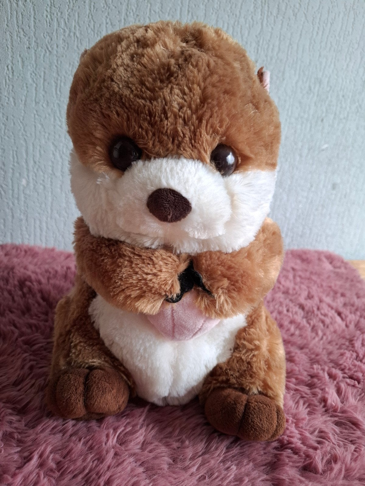 Schattige AMUFUN Otter Knuffel, Overige merken, Overige karakters, Overige typen, Ophalen of Verzenden