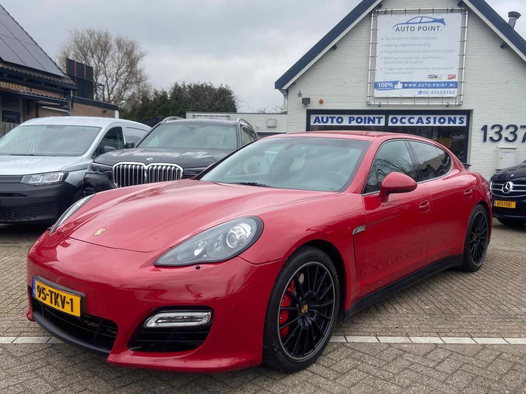 Porsche Panamera 4.8 GTS 430PK NL-AUTO/LUCHT/TREKHAAK/NAVI, Automaat, 430 pk, Gebruikt, 4 stoelen
