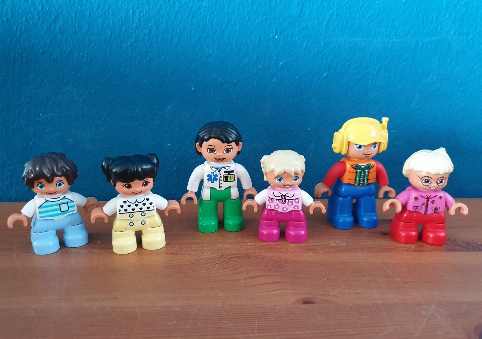 Duplo Poppetjes popje poppetje figuur gezin familie, Ophalen of Verzenden, Zo goed als nieuw, Duplo
