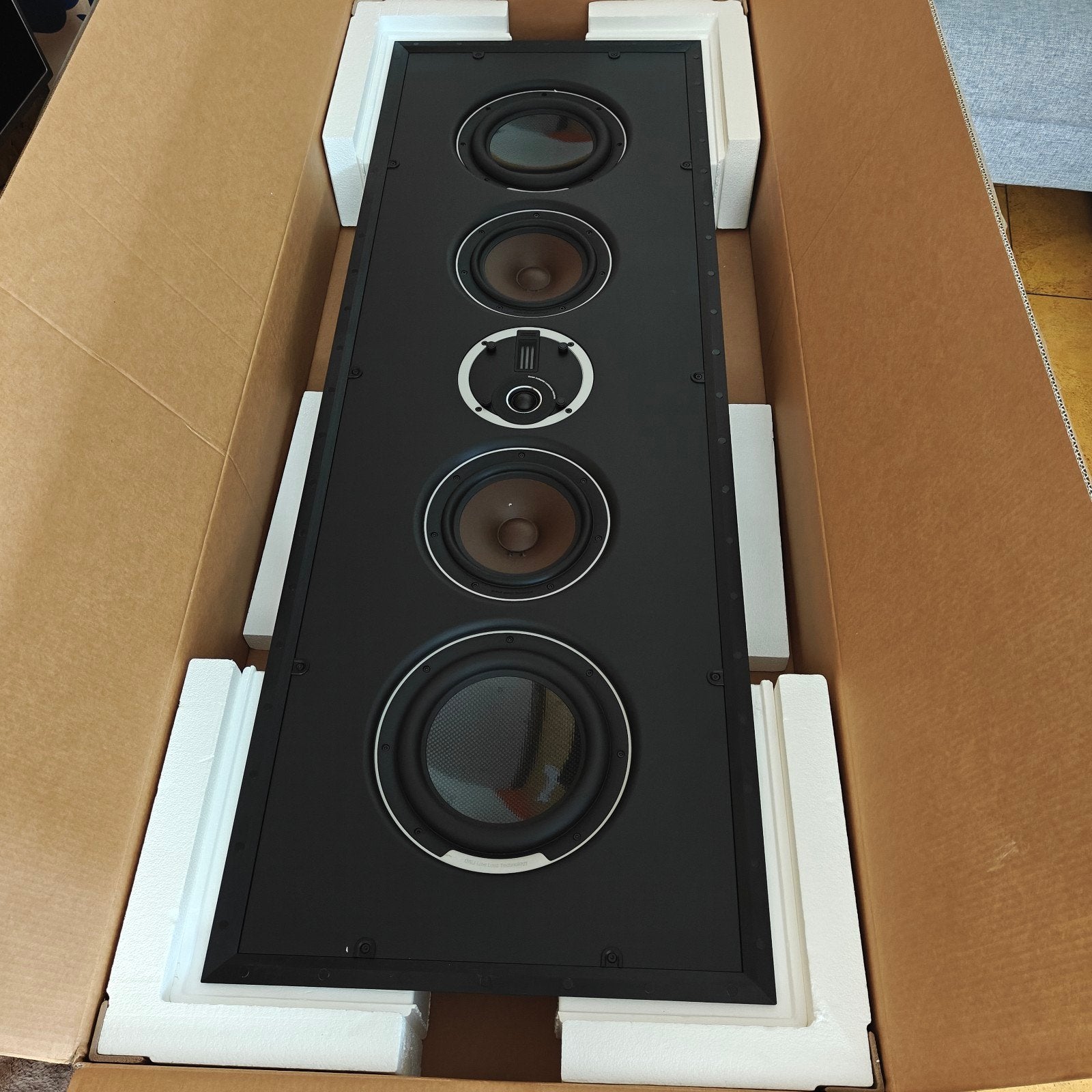 Dali Phantom S-280 speakers met versterkers, Speakerset, Zo goed als nieuw, Inclusief kabels, Ophalen