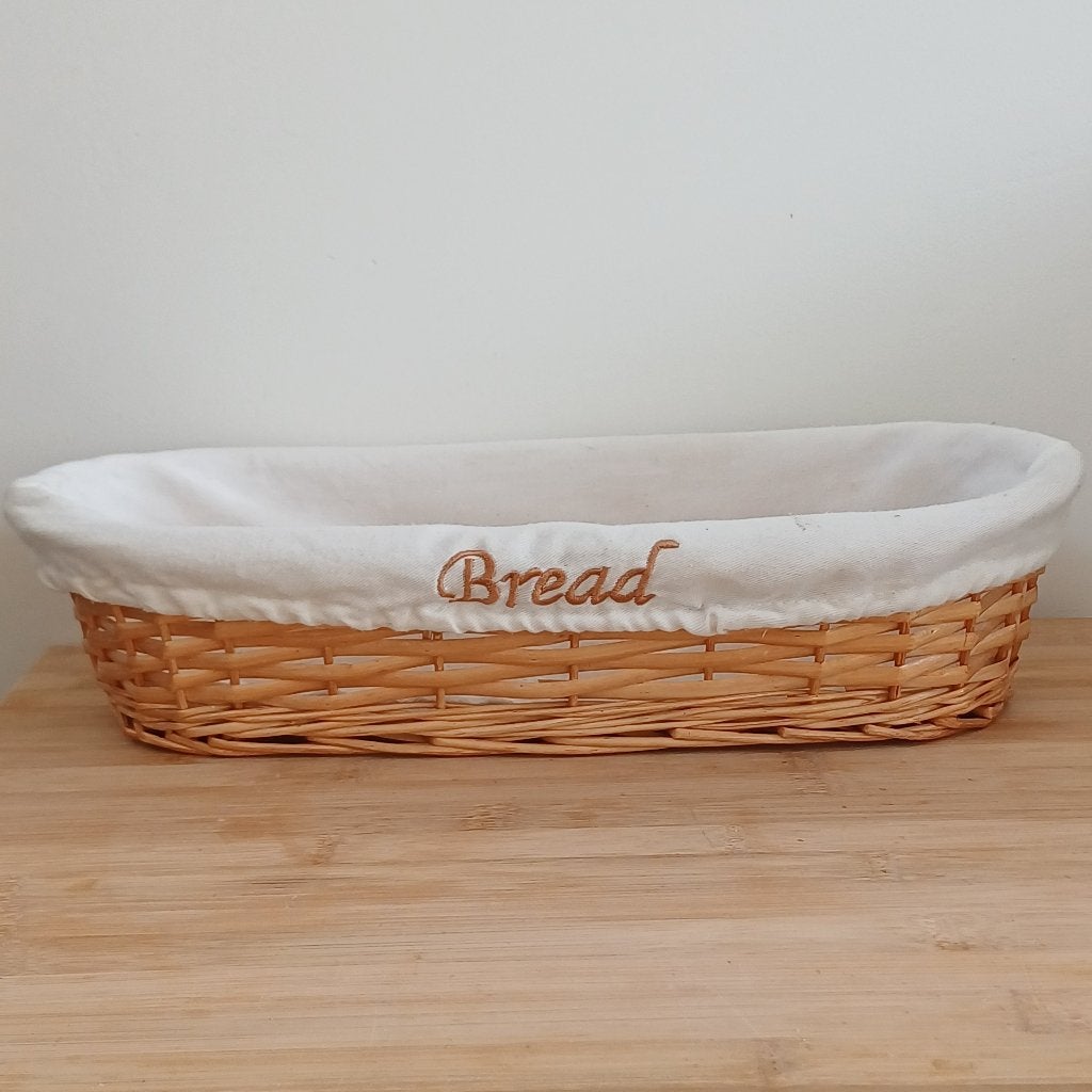 Broodmandje Bread, Gevlochten, Mand, Ophalen of Verzenden, Zo goed als nieuw