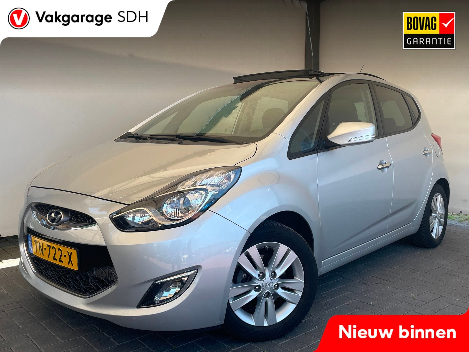 Hyundai Ix20 1.6i i-Catcher|Automaat|Panoramadak|Leer|Stoelv, Auto's, Hyundai, Euro 5, Leder, Bedrijf, IX20