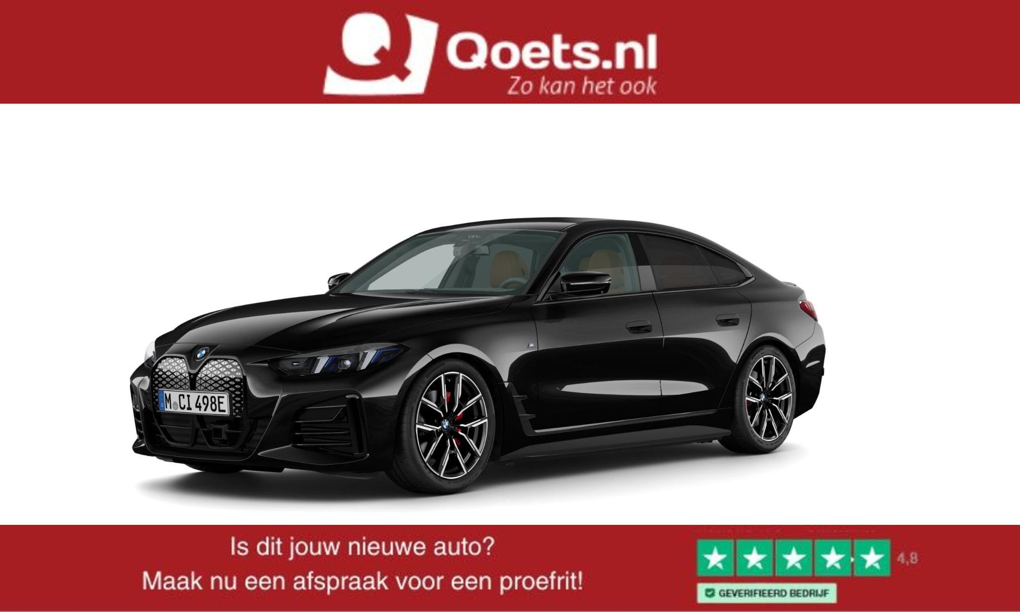 BMW i4 eDrive40 M Sport Edition 84 kWh COMFORT PACK - INNOVA, Dealer onderhouden, Achterwielaandrijving, Huisgarantie, Met garantie (alle)