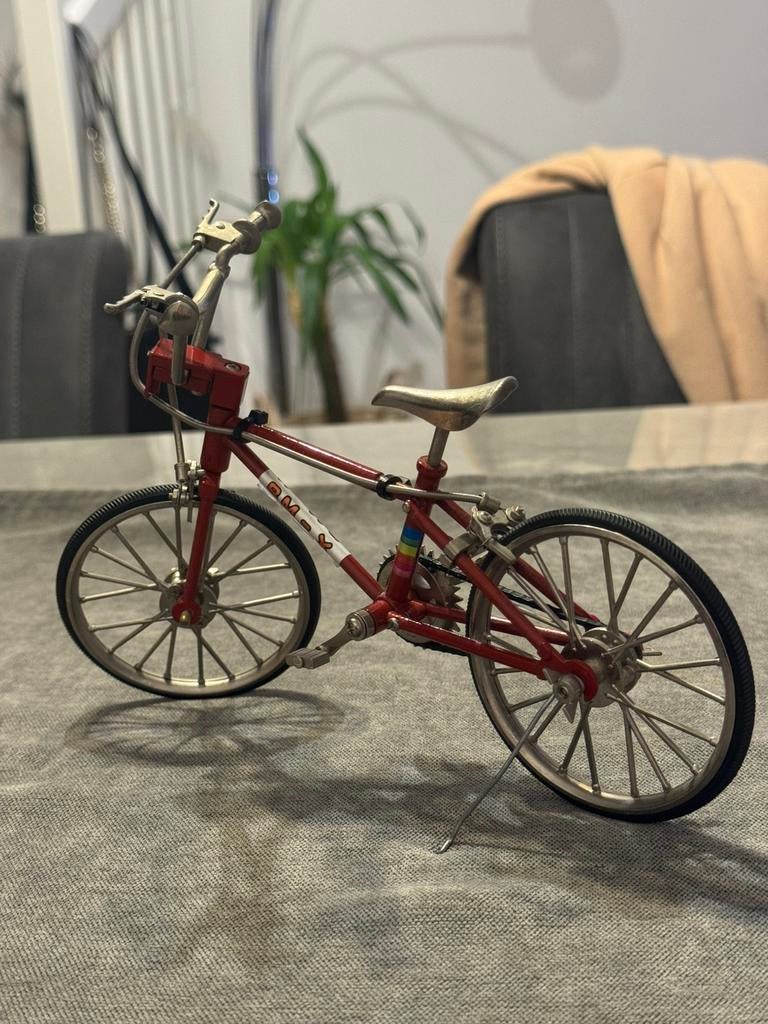 Vintage die-cast BMX miniatuur fiets - schaal 1:6 - Metaal, Ophalen of Verzenden, Zo goed als nieuw