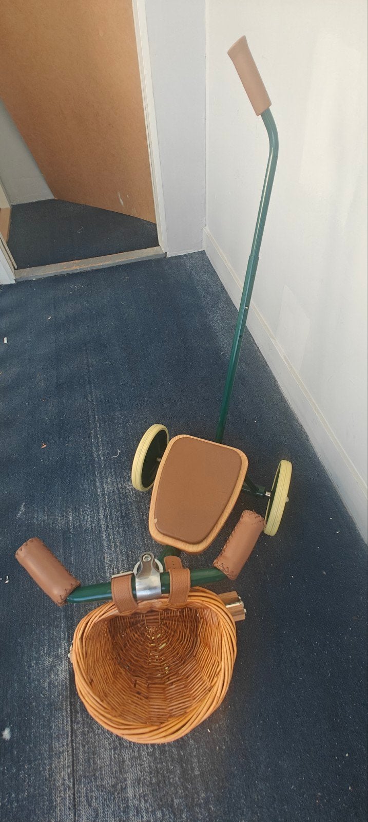 Banwood driewieler in groen, Ophalen of Verzenden, Gebruikt, Minder dan 16 inch, Banwood