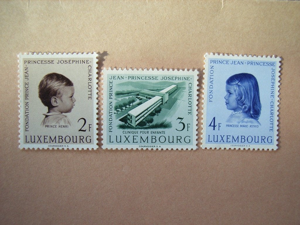KZ   Luxemburg 569-571 Pf, Ophalen of Verzenden, Luxemburg, Postfris