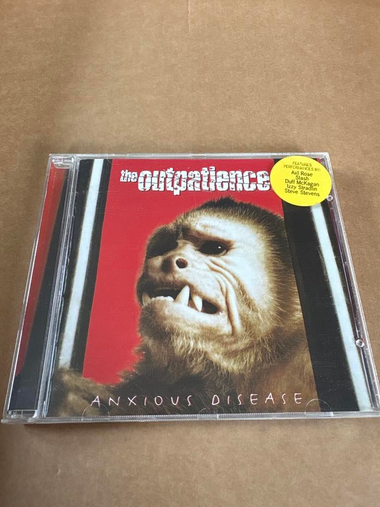 The Outpatience - Anxious Disease - CD, Cd's en Dvd's, Cd's | Rock, Zo goed als nieuw, Poprock, Ophalen of Verzenden