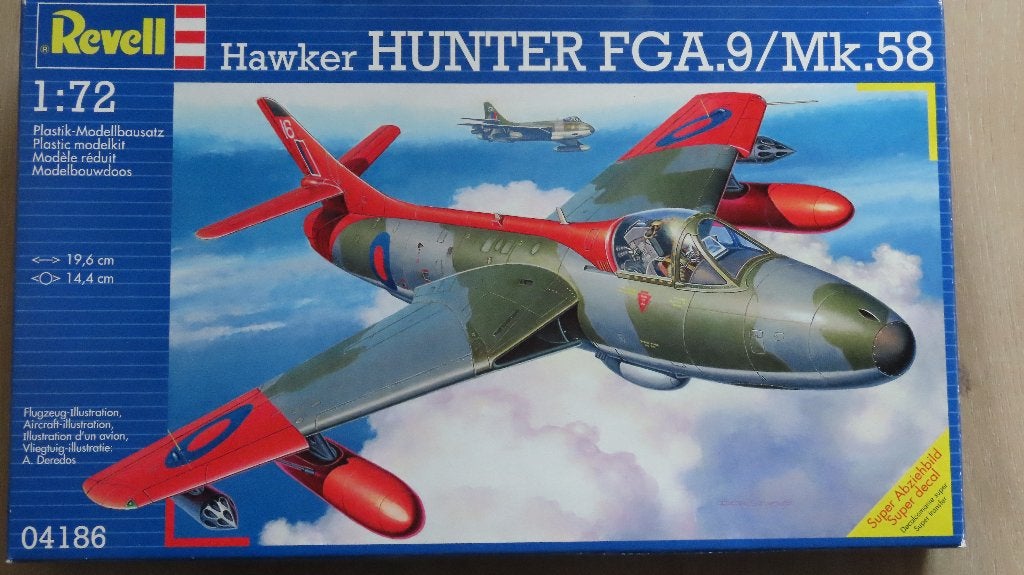 Hawker Hunter FGA.9/Mk58 Revell 1/72, 1:72 tot 1:144, Revell, Nieuw, Ophalen of Verzenden