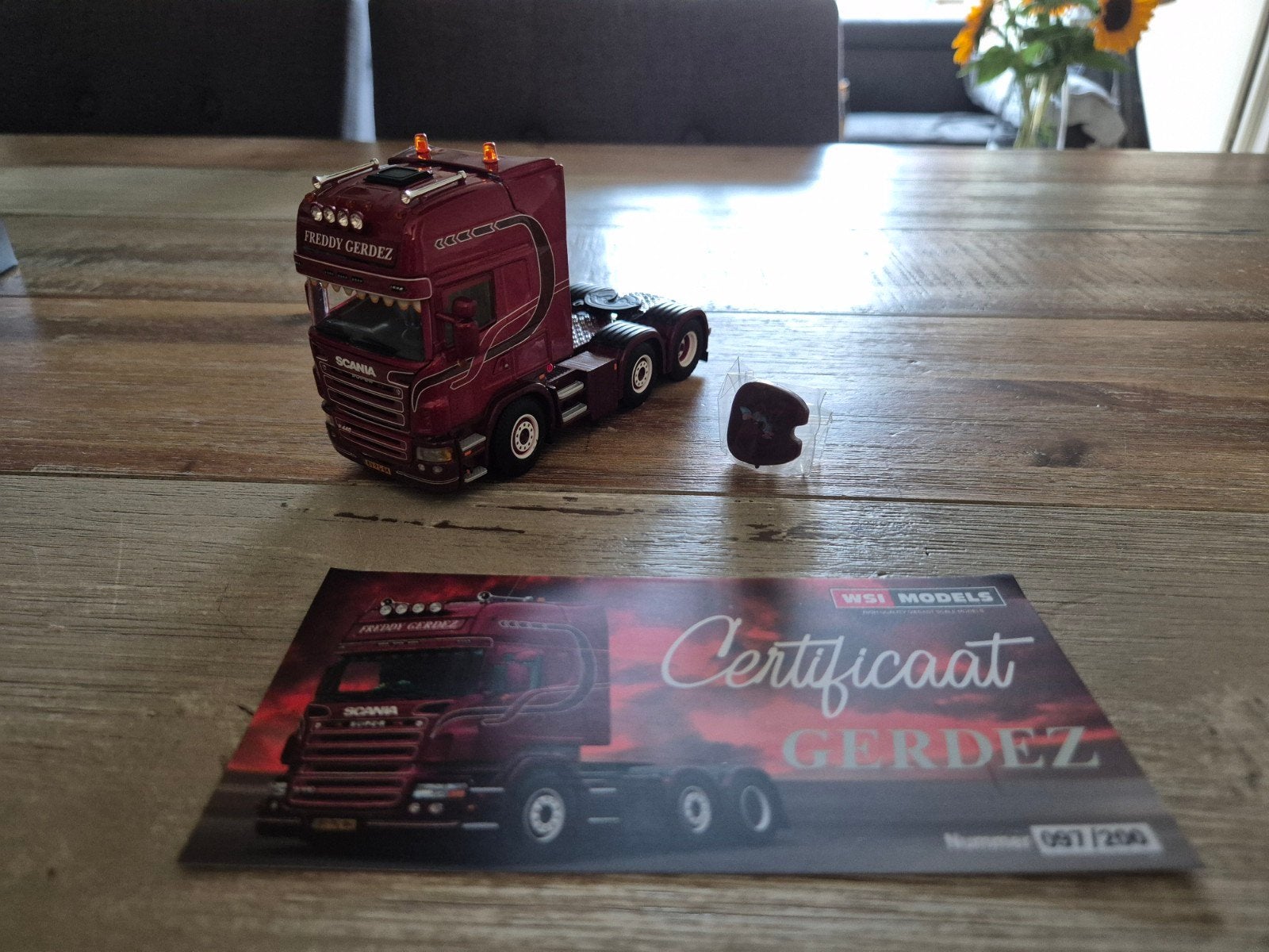 Freddy Gerdez Scania R440 6x2 Wsi, Ophalen of Verzenden, Nieuw, Bus of Vrachtwagen, Wsi