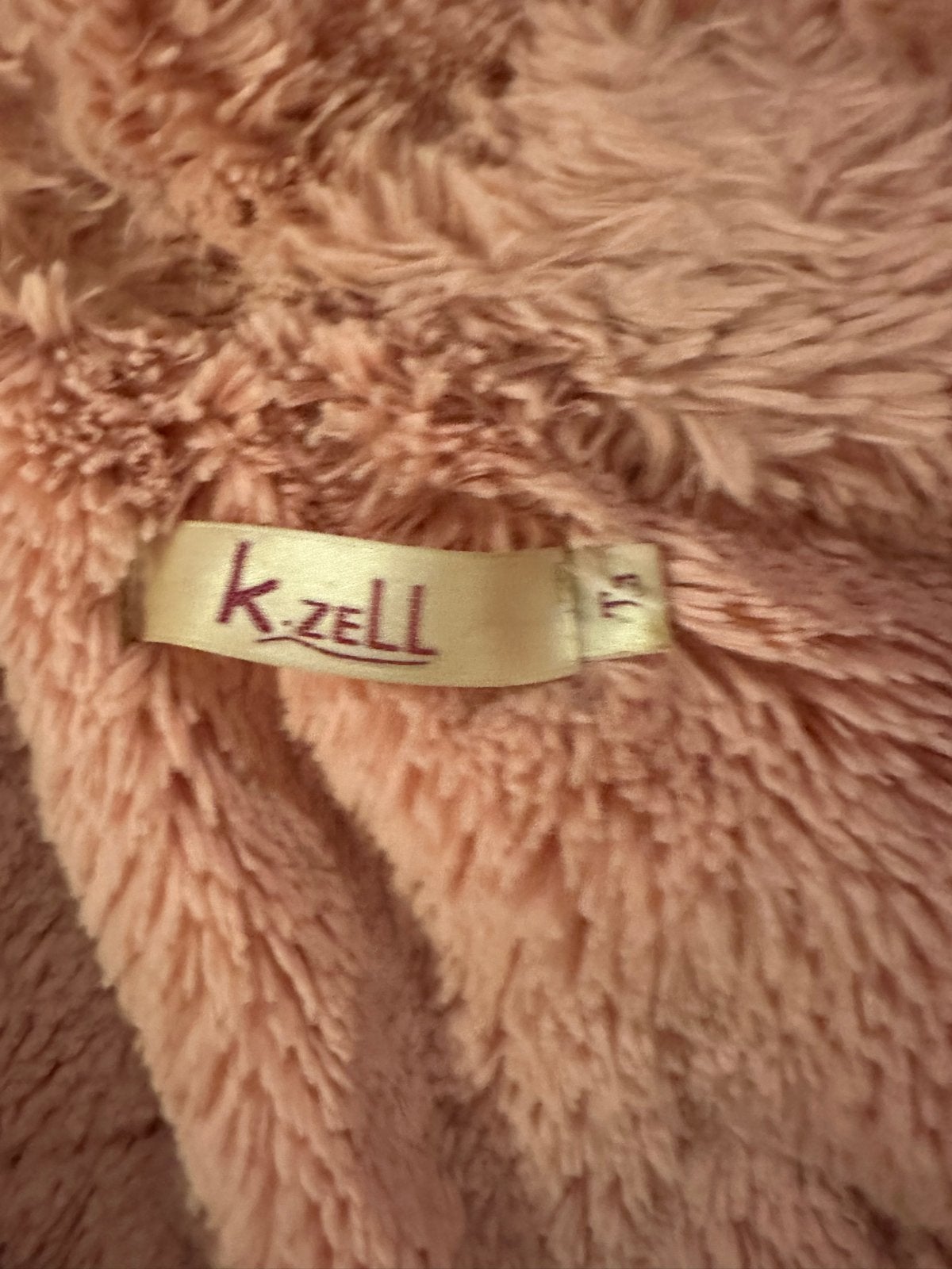 K.Zell winterjas met roze teddy voering, Ophalen, Nieuw, Maat 36 (S), Zwart