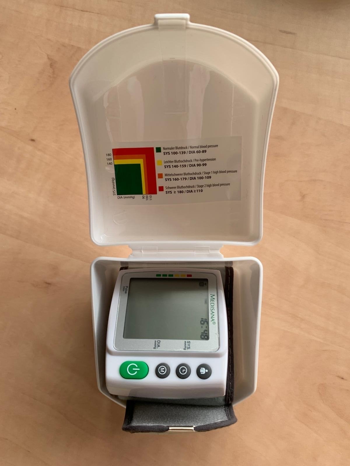 Medisana Bloeddrukmeter voor pols - Compact en Nauwkeurig, Verzenden, Gebruikt, Overige typen